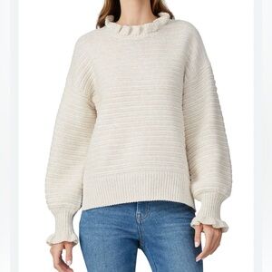 Madewell Cream Turtleneck Sweater